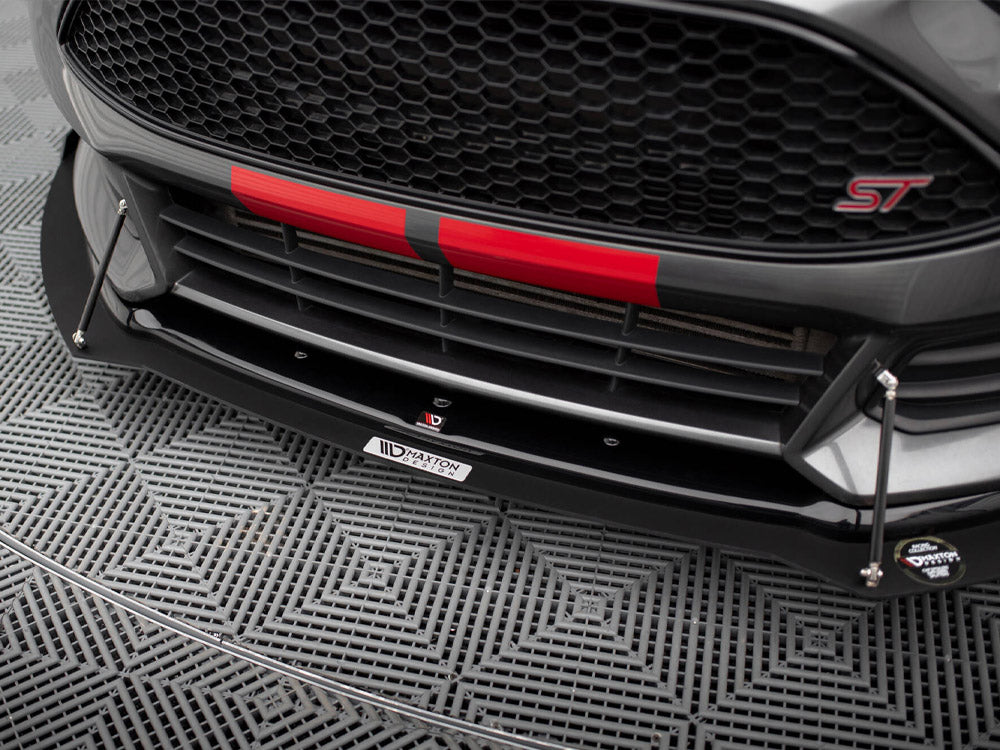 Hybrid Front Splitter V.2 Ford Focus ST Mk3 FL