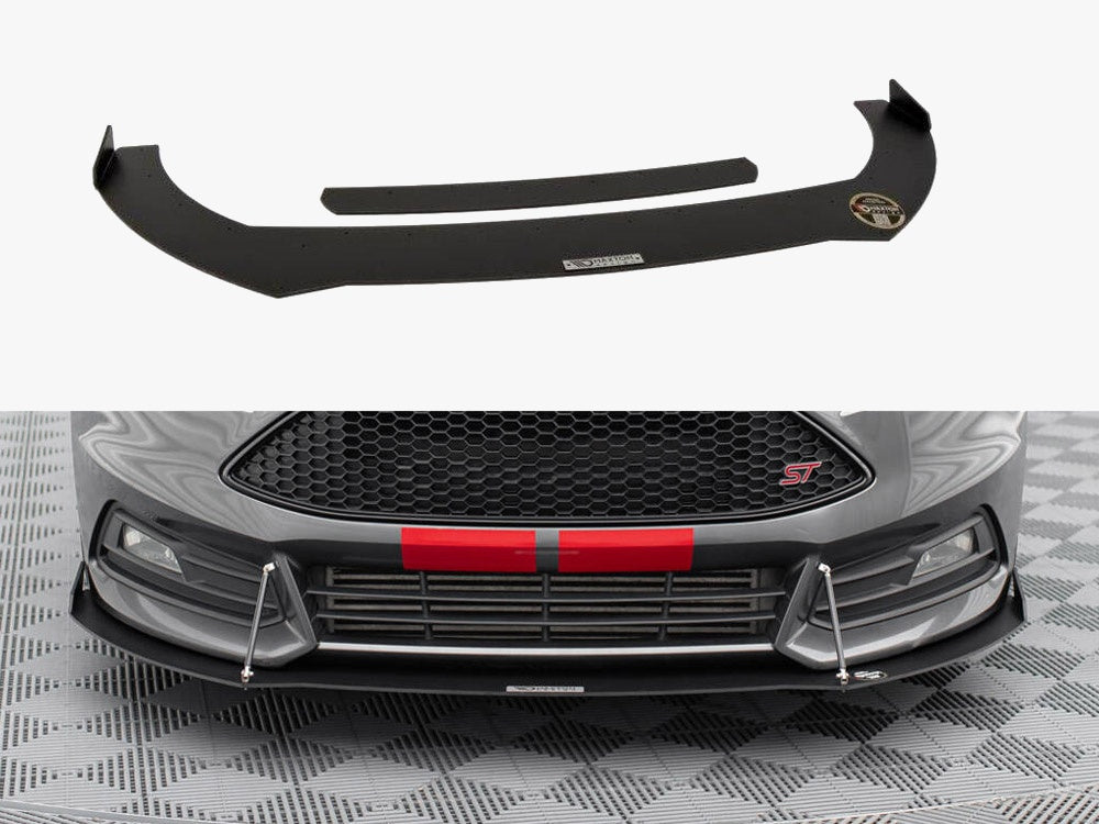 Racing Front Splitter V.2 Ford Focus ST Mk3 FL