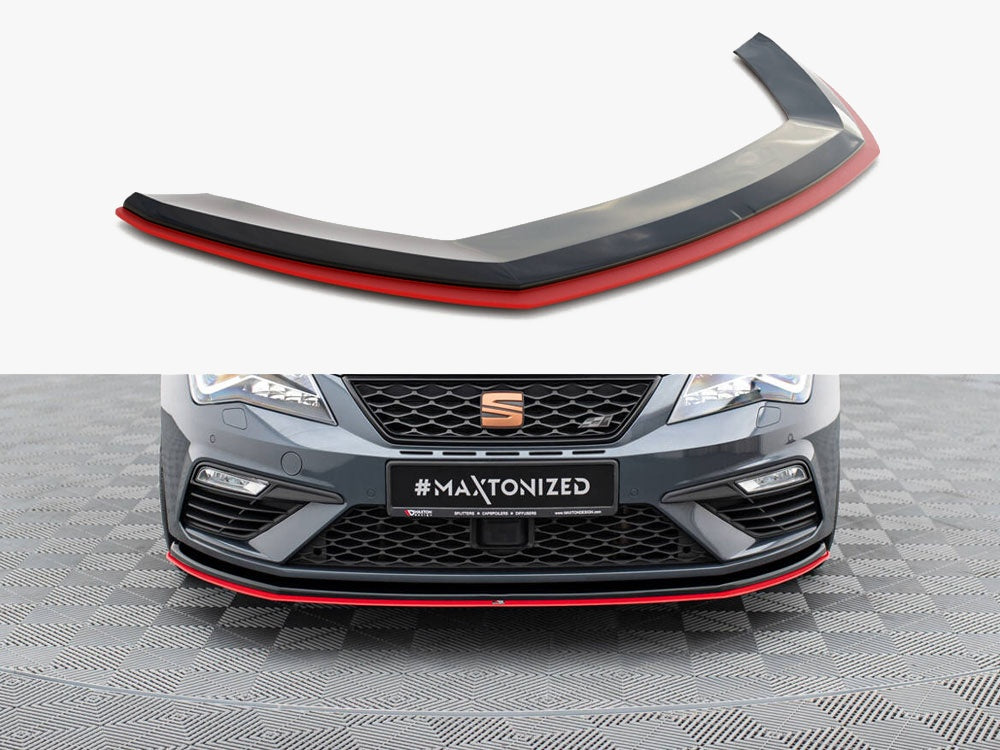 Front Splitter V.3 Seat Leon Cupra / FR Mk3 FL