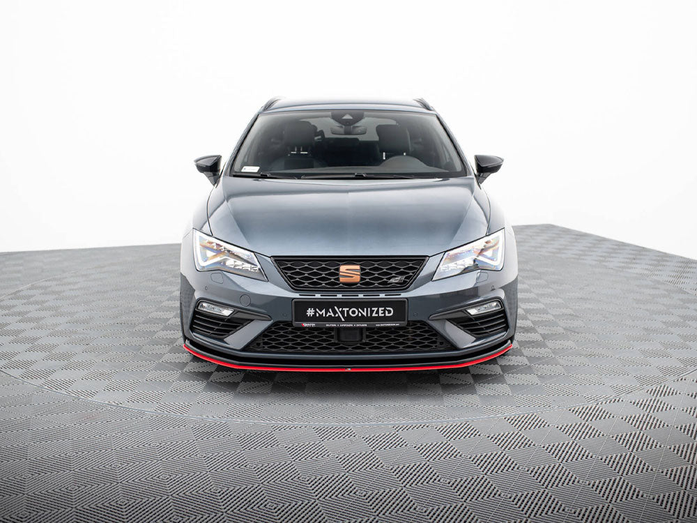 Front Splitter V.3 Seat Leon Cupra / FR Mk3 FL