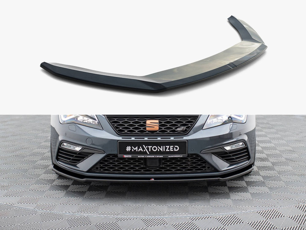 Front Splitter V.2 Seat Leon Cupra / FR Mk3 FL