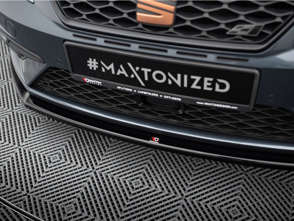 Front Splitter V.2 Seat Leon Cupra / FR Mk3 FL