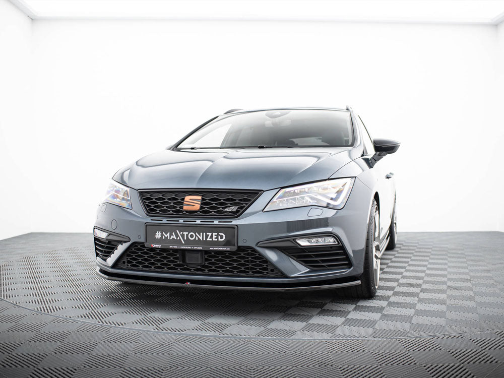 Front Splitter V.4 Seat Leon Cupra / FR Mk3 FL