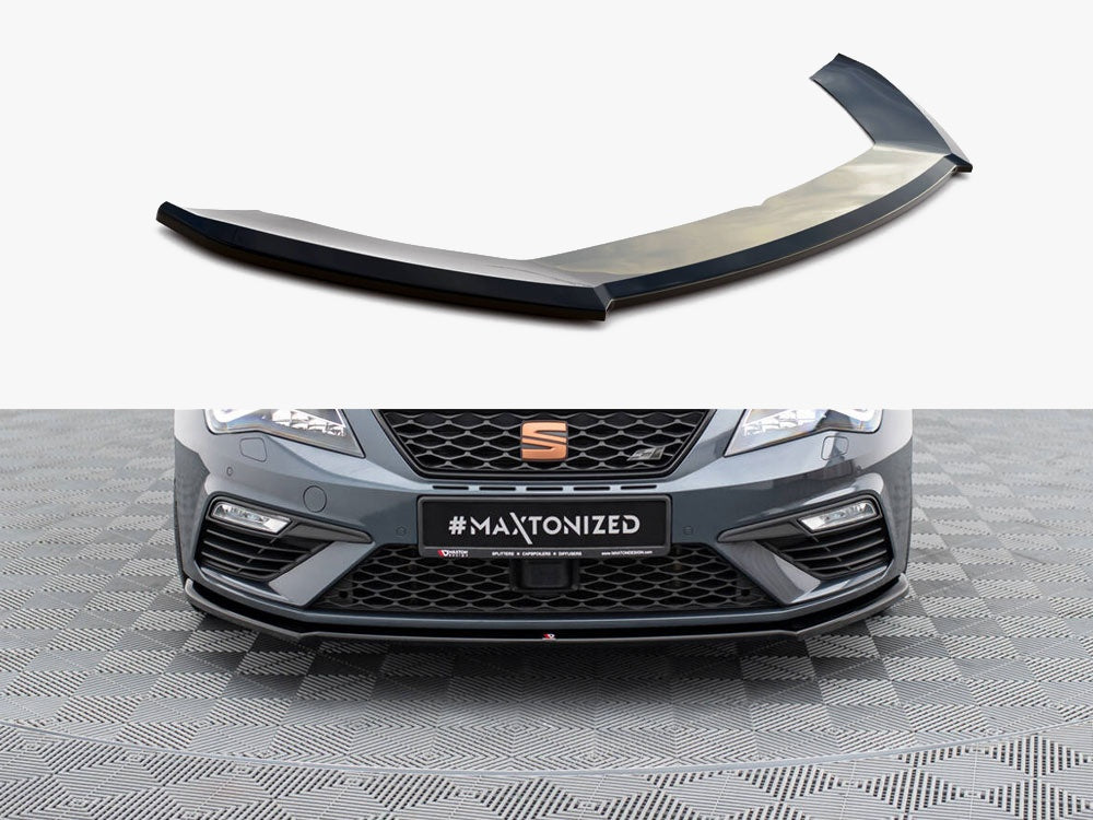 Front Splitter V.4 Seat Leon Cupra / FR Mk3 FL