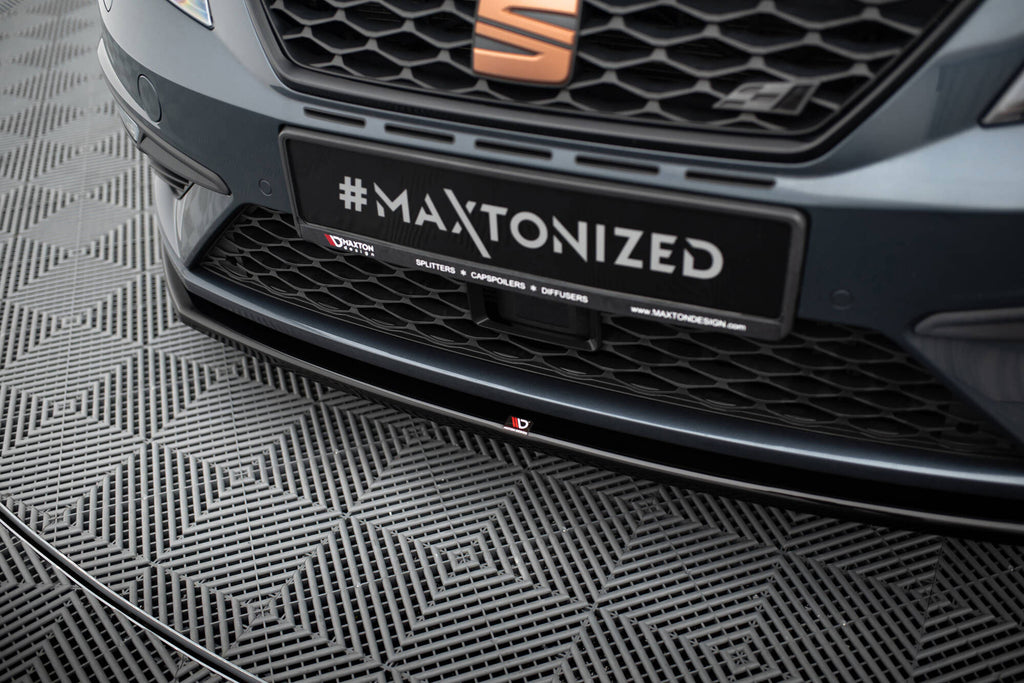 Front Splitter V.4 Seat Leon Cupra / FR Mk3 FL