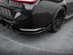 Rear Side Splitters V.6 CSL Look (For rear valance v.1) BMW M3 G80
