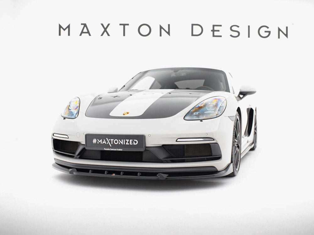 Front Splitter V.2 Porsche 718 Cayman GTS 982c