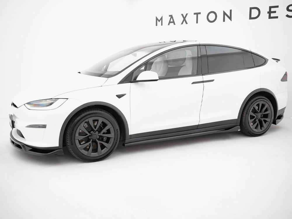Side Skirts Diffusers V.2 Tesla Model X Mk1 Facelift