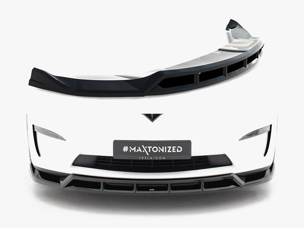 Front Splitter V.3 Tesla Model X Mk1 Facelift