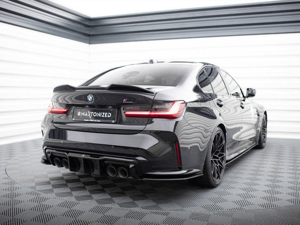 Street PRO Rear Side Splitters V.2 BMW M3 Sedan / Touring G80 / G81