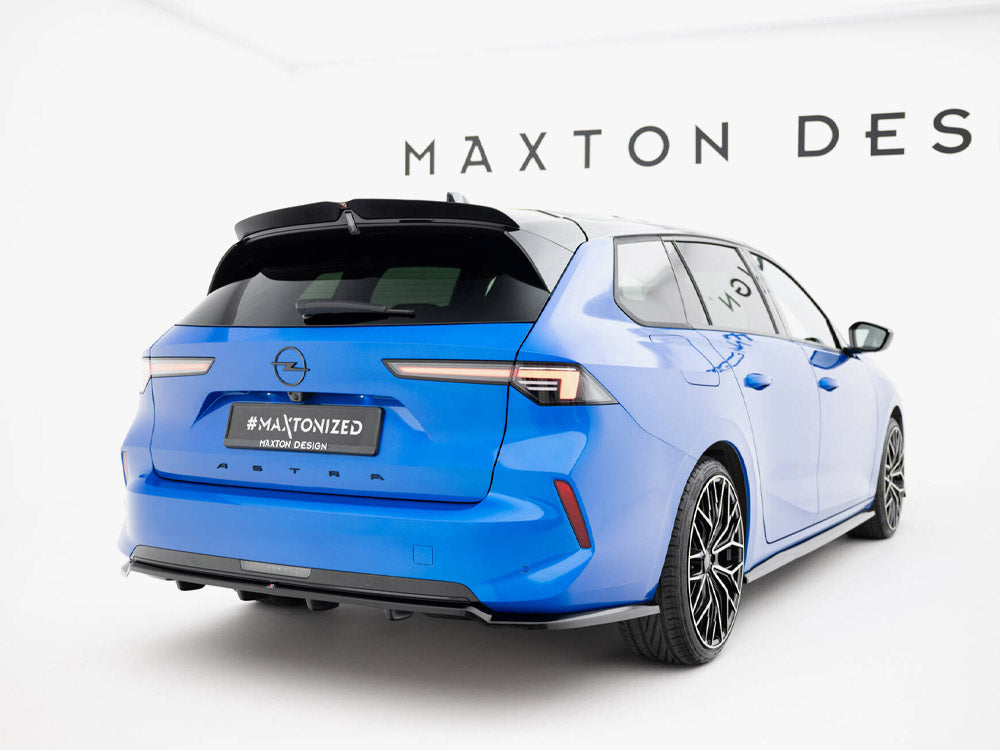 Rear Splitter (Vertical Bars) Opel Astra Sports Tourer L (Mk6)