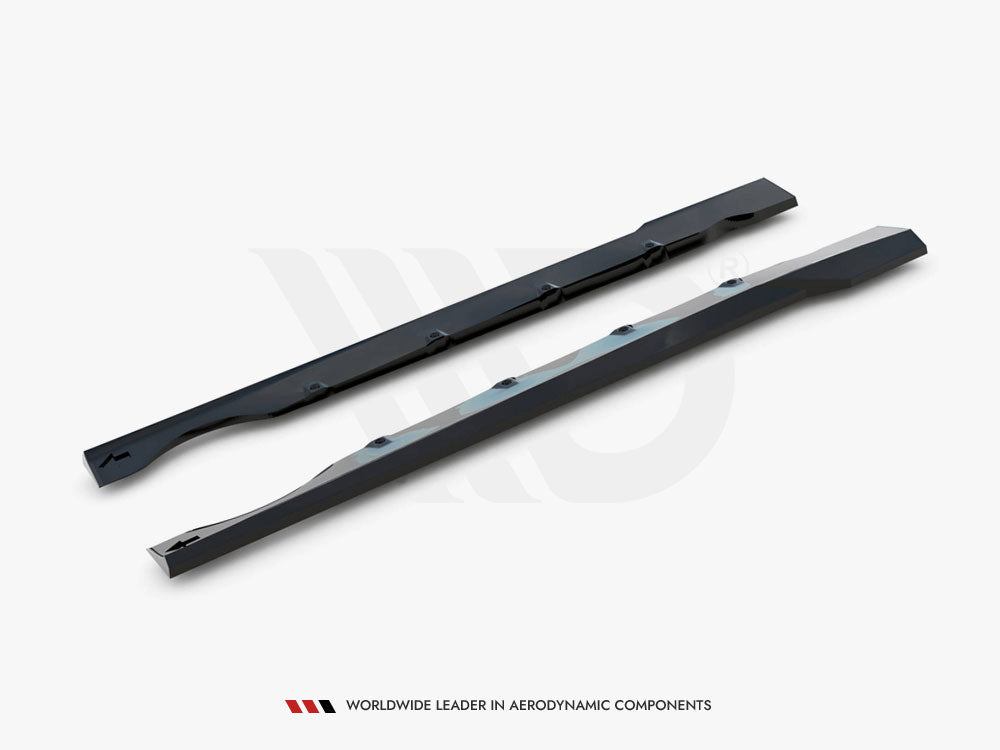 Side Skirts Diffusers Brabus Smart Fortwo C451 Facelift
