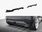 Rear Splitter (Vertical Bars) Brabus Smart Fortwo C451 Facelift
