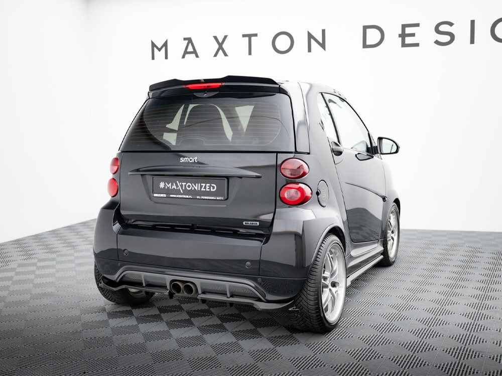 Rear Splitter (Vertical Bars) Brabus Smart Fortwo C451 Facelift