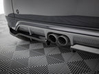 Rear Splitter (Vertical Bars) Brabus Smart Fortwo C451 Facelift