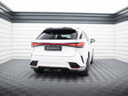 Rear Splitter (Vertical Bars) Lexus RX F-Sport Mk5