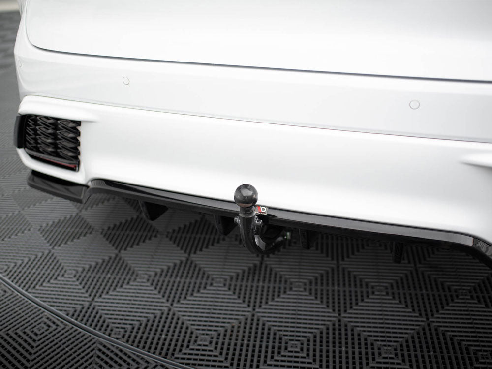Rear Splitter (Vertical Bars) Lexus RX F-Sport Mk5