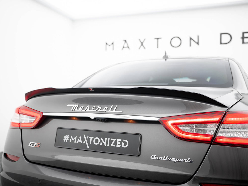 Spoiler CAP Maserati Quattroporte Mk6 - Textured