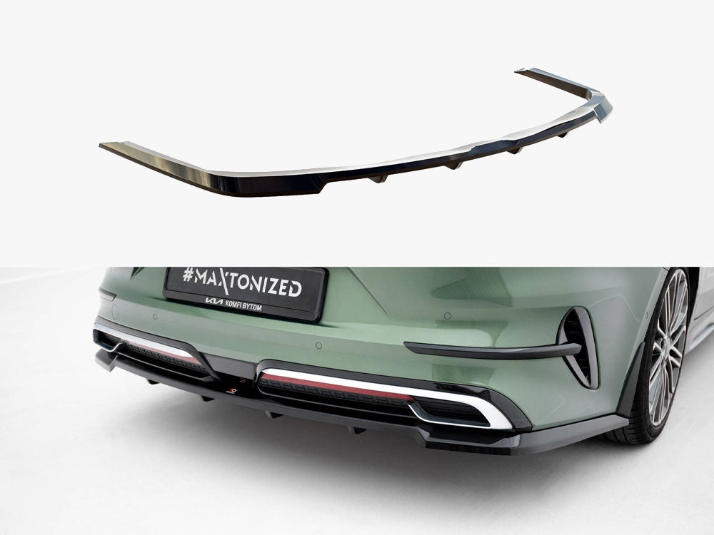 Rear Splitter (Vertical Bars) Kia Proceed GT-Line Mk1 Facelift