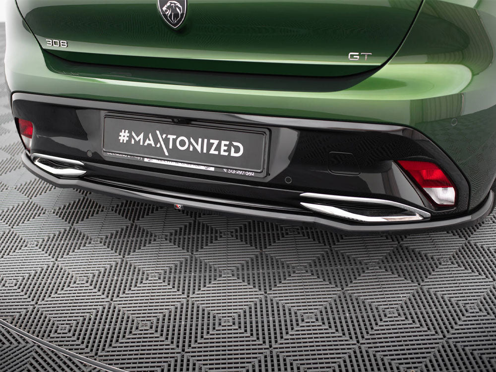Rear Splitter (Vertical Bars) Peugeot 308 Hatchback Mk3