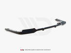 Rear Splitter (Vertical Bars) BMW iX3 M-Pack G08 Facelift