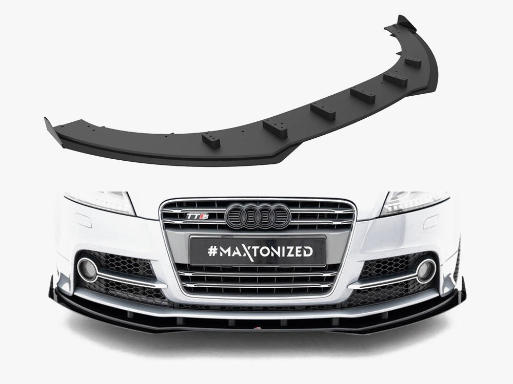 Street PRO Front Splitter + Flaps Audi TT S / TT S-Line 8J Facelift