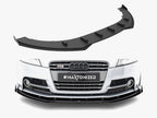 Street PRO Front Splitter + Flaps Audi TT S / TT S-Line 8J Facelift