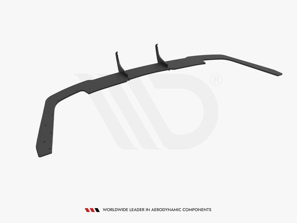 Street PRO Rear Diffuser Audi A5 F5 Facelift - Black-Red
