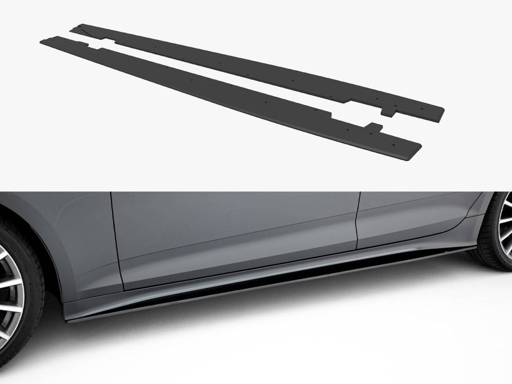 Street PRO Side Skirts Diffusers Audi A5 Sportback F5 Facelift