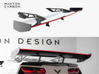 Carbon Spoiler With Upper Swan Mounting + LED Chevrolet Corvette Stingray / Grand Sport C7