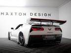 Carbon Spoiler With Upper Swan Mounting + LED Chevrolet Corvette Stingray / Grand Sport C7