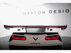 Carbon Spoiler With Upper Swan Mounting + LED Chevrolet Corvette Stingray / Grand Sport C7
