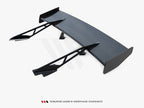 Carbon Spoiler With Upper Swan Mounting + LED Chevrolet Corvette Stingray / Grand Sport C7