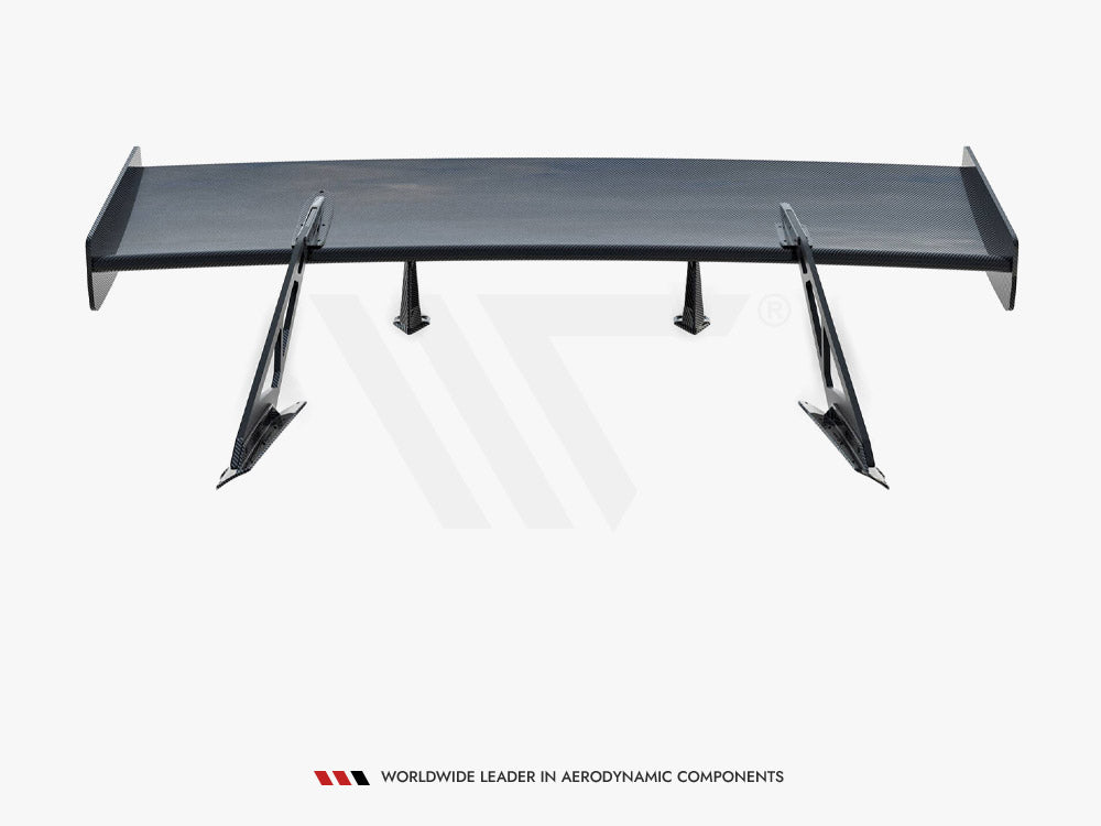 Carbon Spoiler With Upper Swan Mounting + LED Chevrolet Corvette Stingray / Grand Sport C7