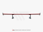 Carbon Spoiler With Internal Brackets Uprights + LED Chevrolet Corvette Stingray / Grand Sport C7