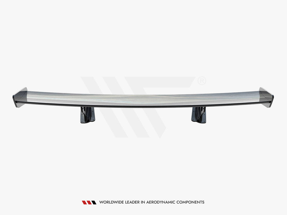 Carbon Spoiler With Internal Brackets Uprights Chevrolet Corvette Stingray / Grand Sport C7