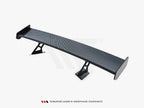 Carbon Spoiler With Internal Brackets Uprights Chevrolet Corvette Stingray / Grand Sport C7