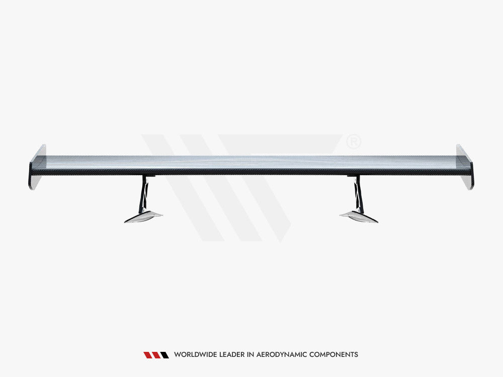 Carbon Spoiler With Internal Brackets Uprights Chevrolet Corvette Stingray / Grand Sport C7