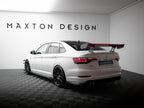 Carbon Spoiler With Internal Brackets Uprights + LED Volkswagen Jetta GLI Mk7