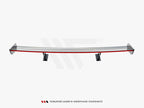Carbon Spoiler With Internal Brackets Uprights + LED Volkswagen Jetta GLI Mk7