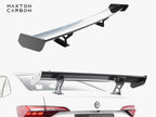 Carbon Spoiler With Internal Brackets Uprights Volkswagen Jetta GLI Mk7