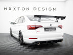 Carbon Spoiler With Internal Brackets Uprights Volkswagen Jetta GLI Mk7