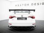 Carbon Spoiler With Internal Brackets Uprights Volkswagen Jetta GLI Mk7