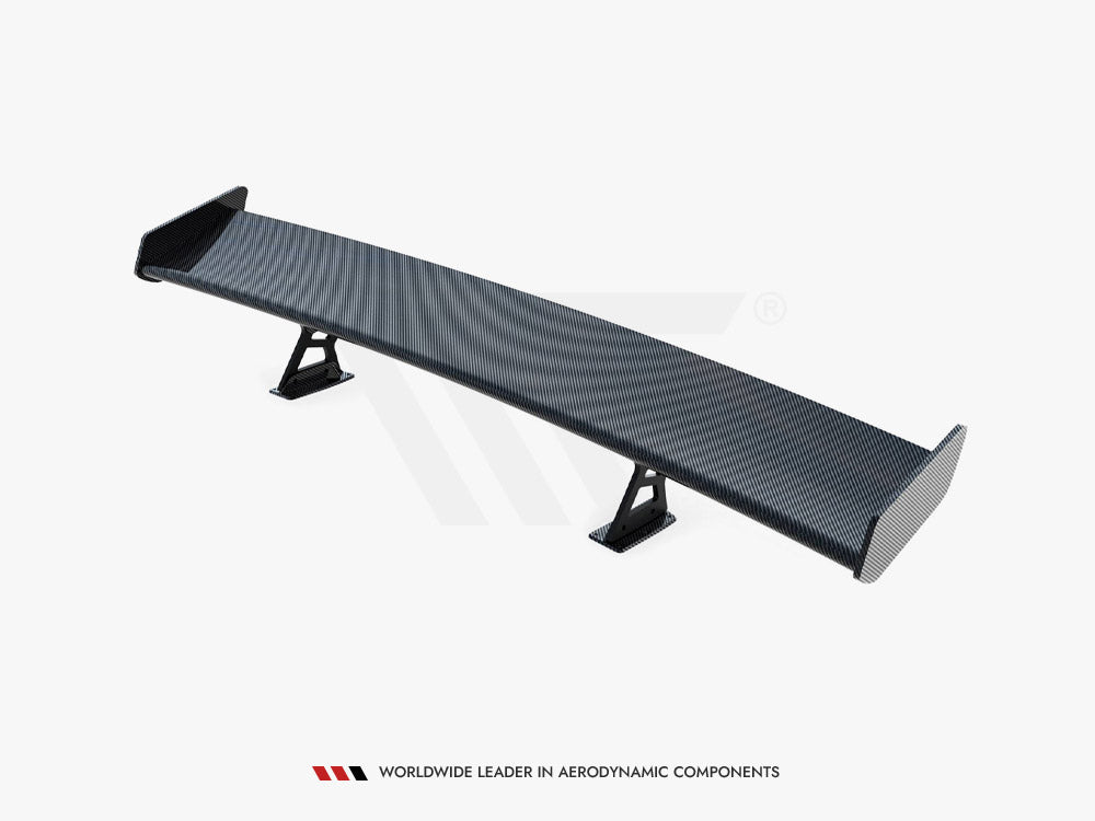 Carbon Spoiler With Internal Brackets Uprights Volkswagen Jetta GLI Mk7