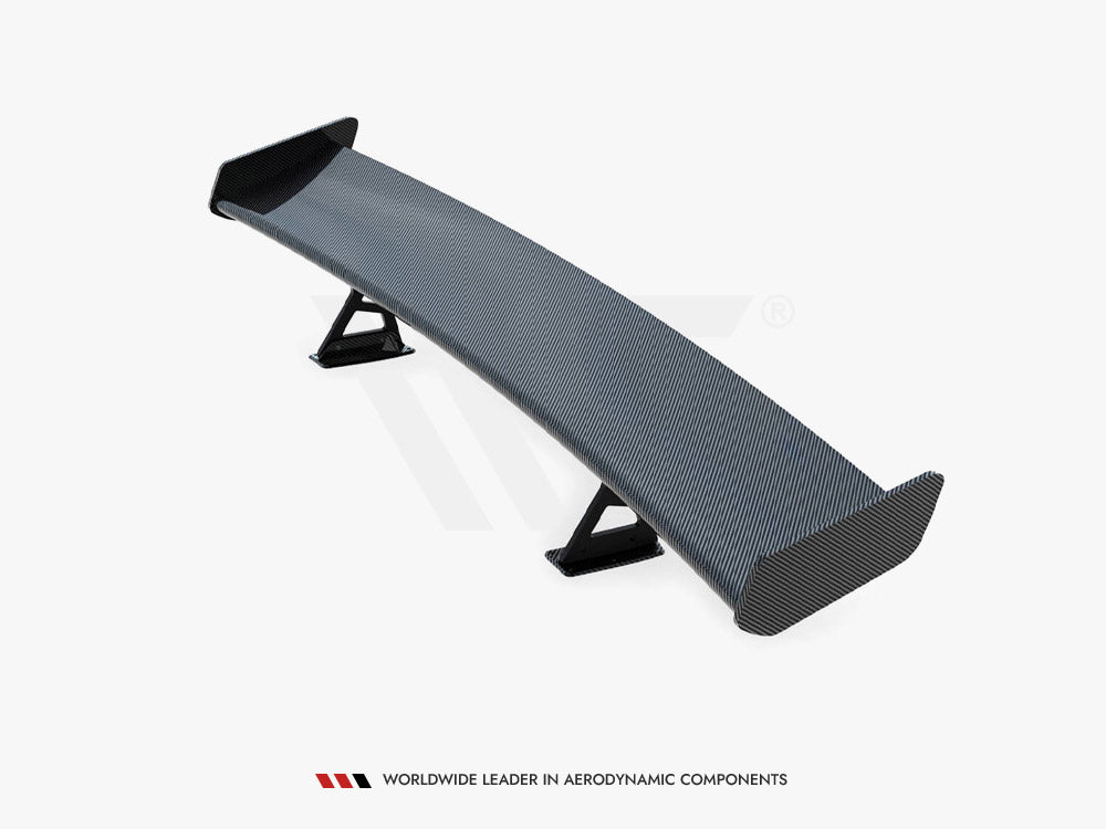 Carbon Spoiler With Internal Brackets Uprights Volkswagen Jetta GLI Mk7