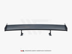 Carbon Spoiler With Internal Brackets Uprights Volkswagen Jetta GLI Mk7