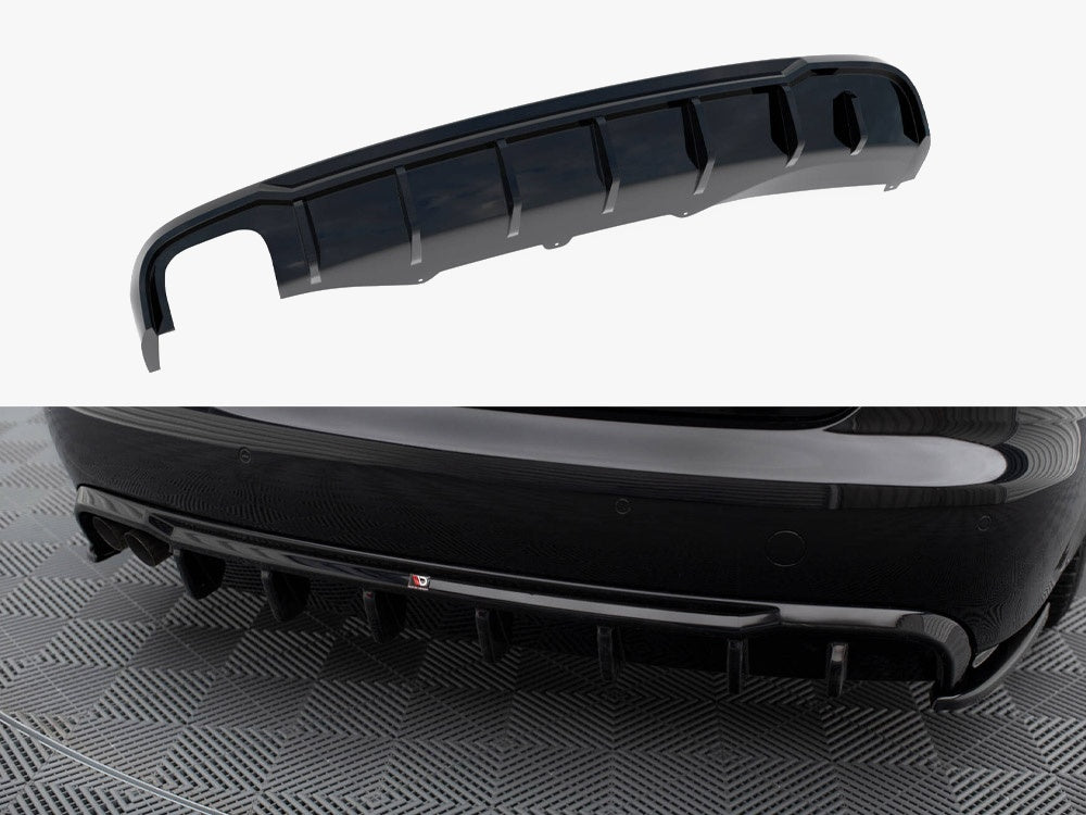 Rear Valance Audi A4 B8 (Single side dual exhaust version)