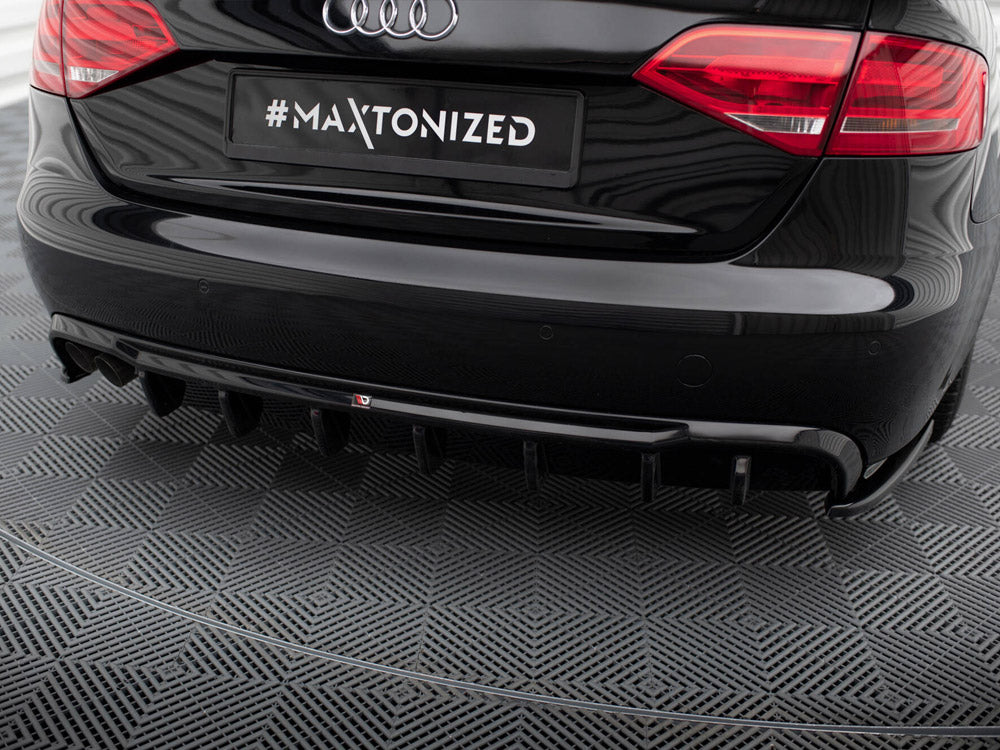 Rear Valance Audi A4 B8 (Single side dual exhaust version)