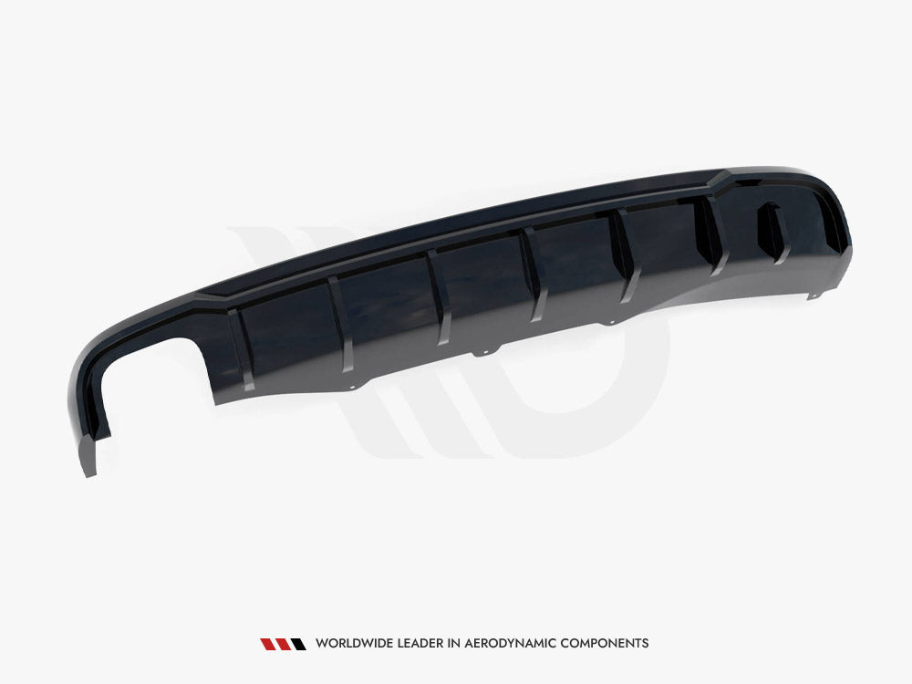 Rear Valance Audi A4 B8 (Single side dual exhaust version)