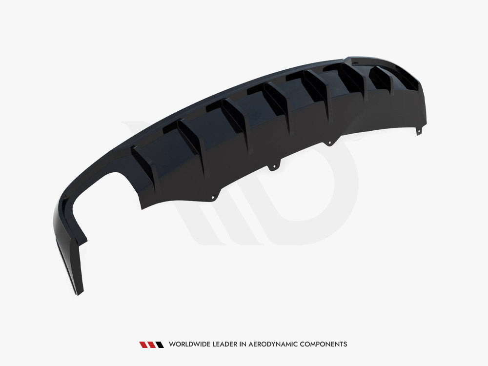 Rear Valance Audi A4 B8 (Single side dual exhaust version)